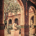 Paris, France - Courtyard West - L'Ecole des Beaux-Arts